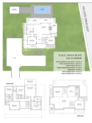 a view of city and ocean