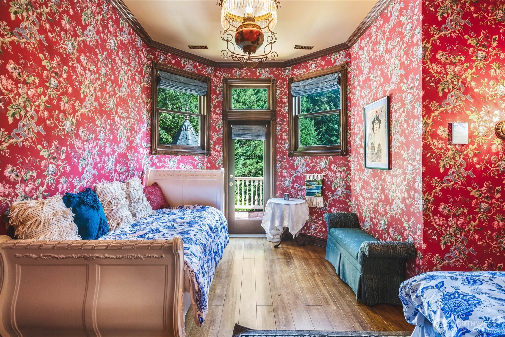 1656 Eagle Ridge Road Orcas Island, WA 98245 - Photo 27 of 40 a living room with furniture and a large window