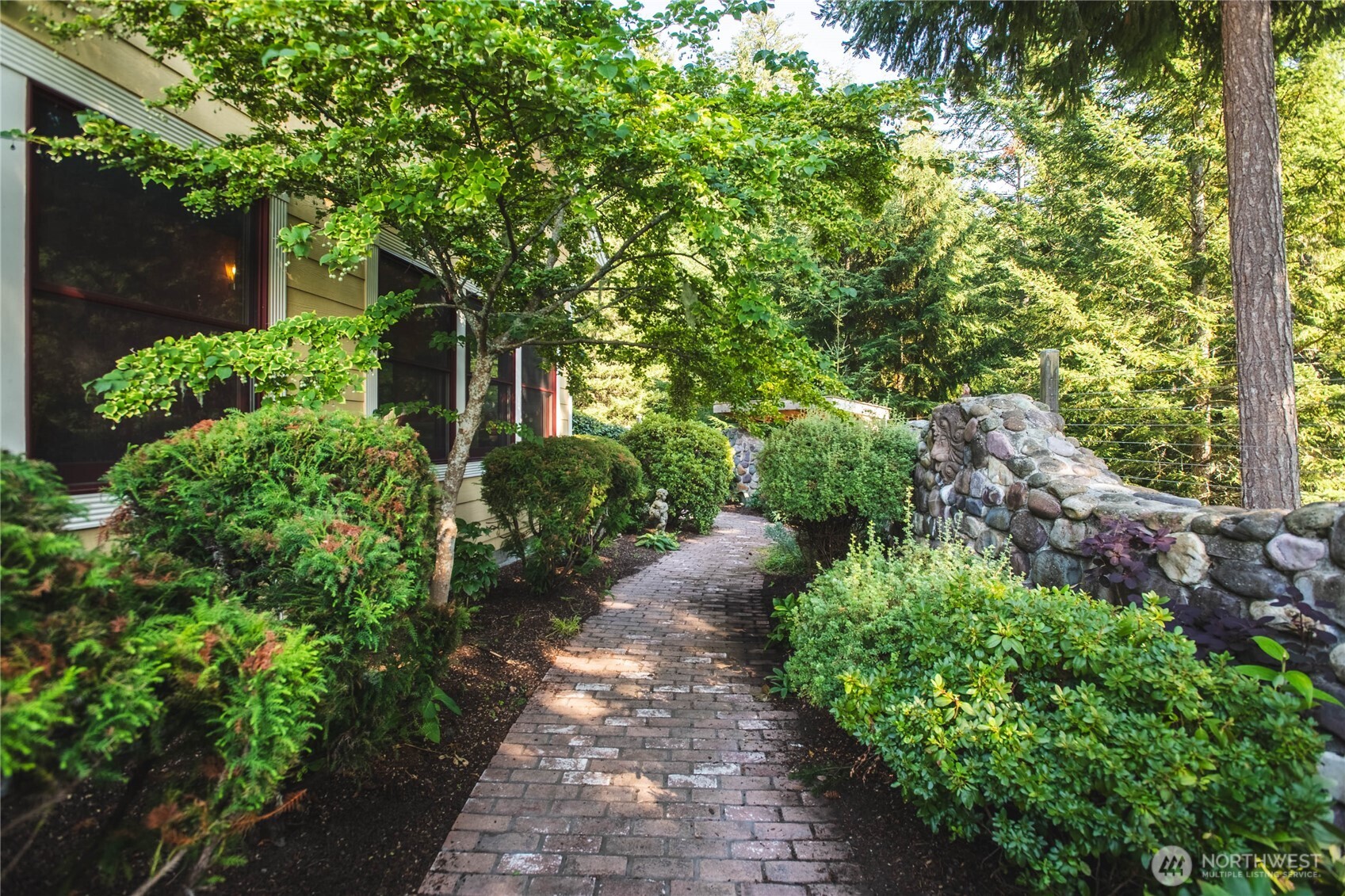 1656 Eagle Ridge Road Orcas Island, WA 98245 - Photo 34 of 40 a view of a pathway both side of house