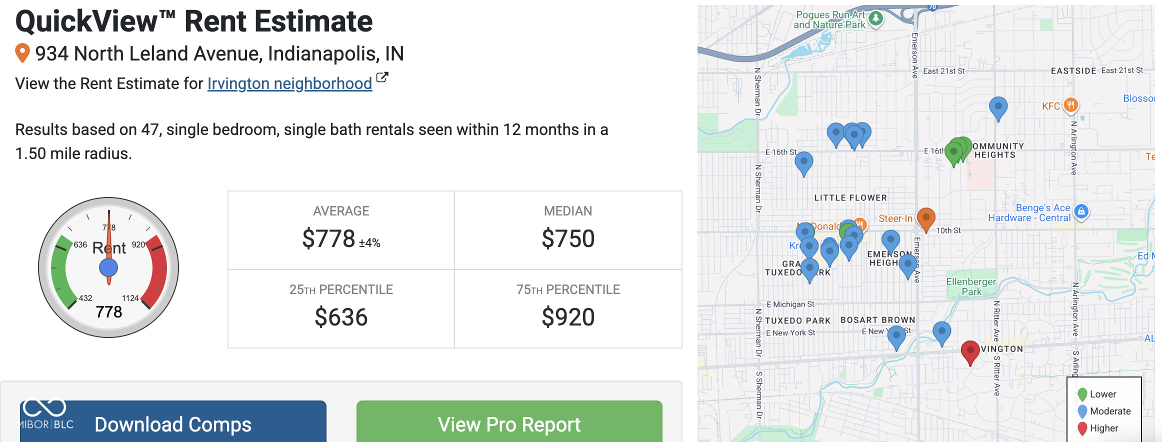 932-934 North Leland Avenue Indianapolis, IN 46219 - Photo 6 of 6
