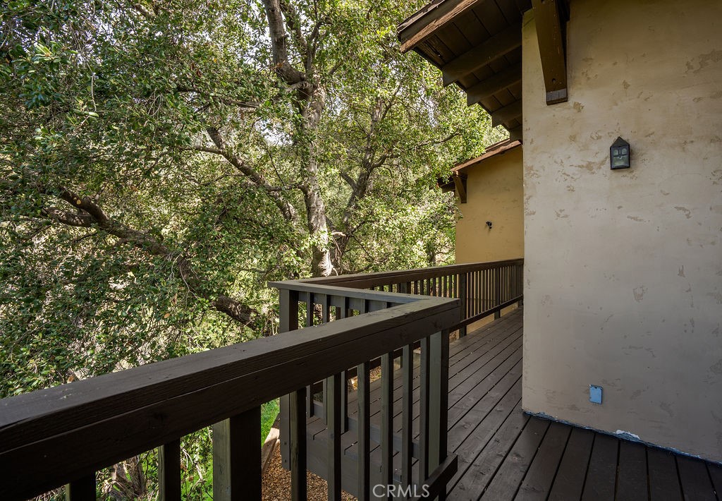 235 Spinks Canyon Road Duarte, CA 91010 - Photo 16 of 62 a view of balcony with wooden floor