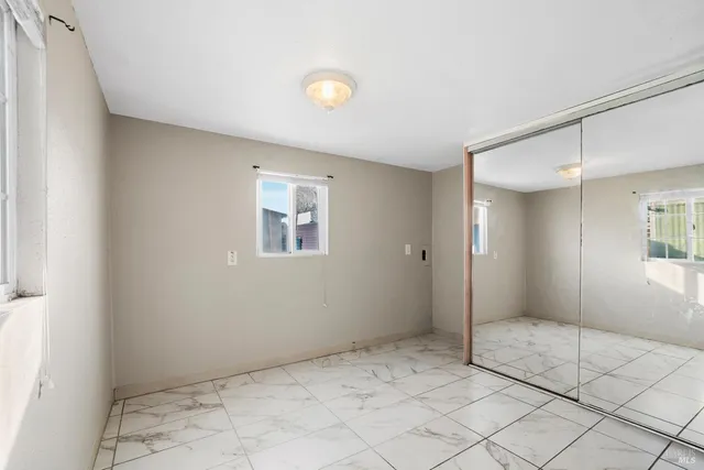 a view of closet area