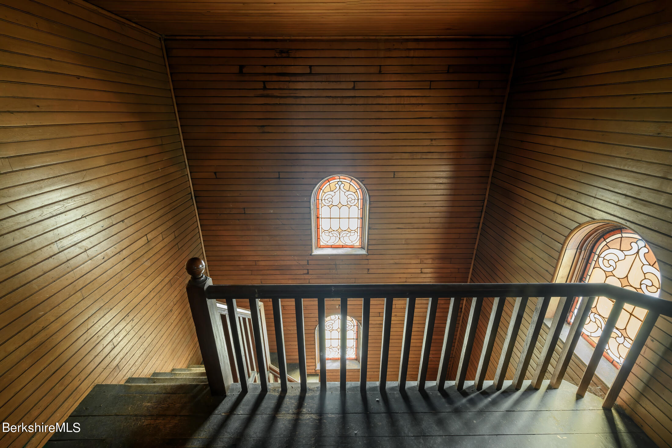 3310 Vt Route Pownal, VT 05261 - Photo 41 of 48 Stairs to Choir loft & Steeple