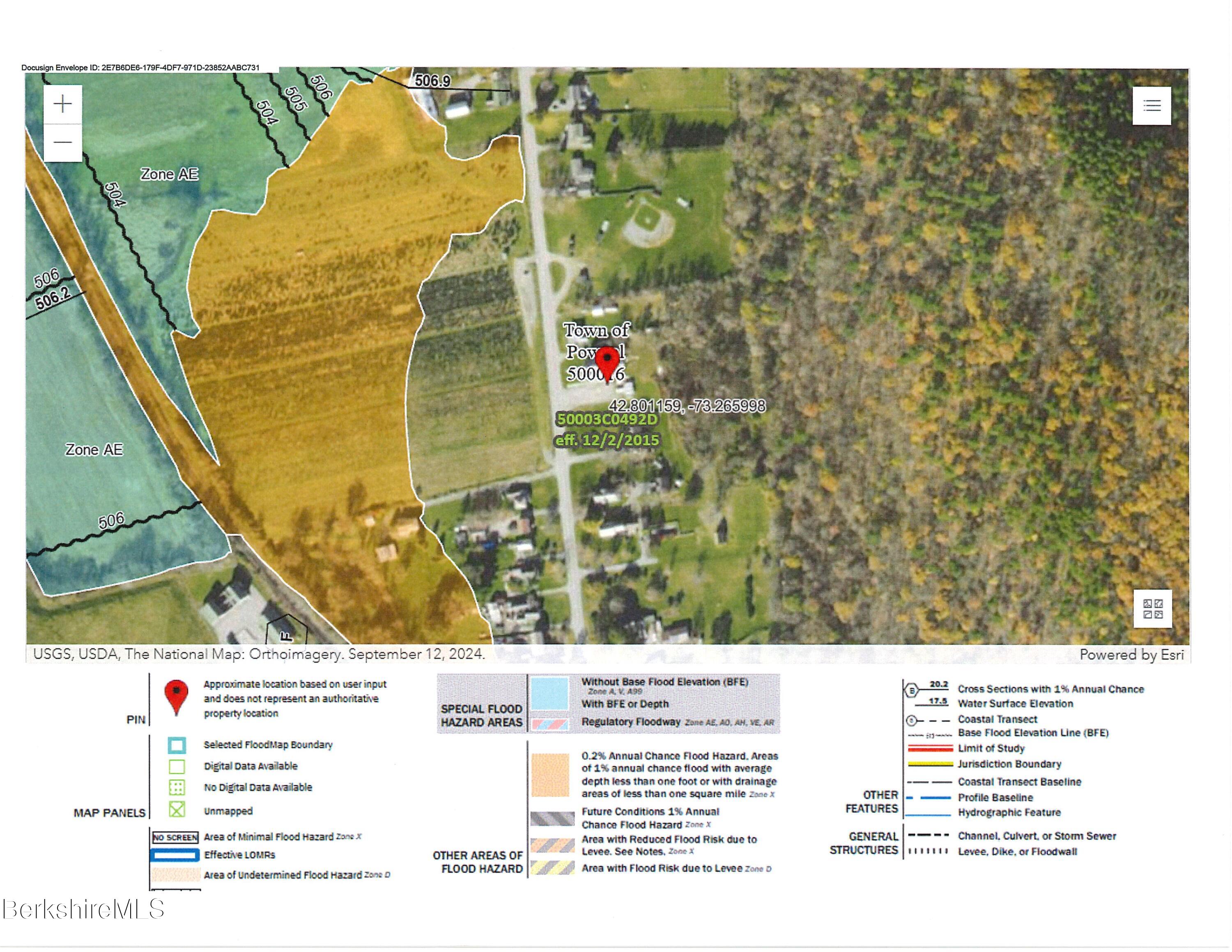 3310 Vt Route Pownal, VT 05261 - Photo 45 of 48 FEMA FIRMETTE map_3310 VT Rte. 346, Nort