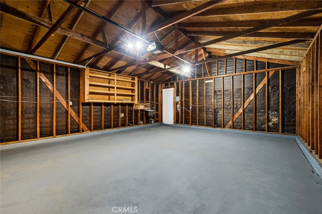 1065 Bennett Avenue Long Beach, CA 90804 - Photo 40 of 44 a view of an empty room with wooden roof