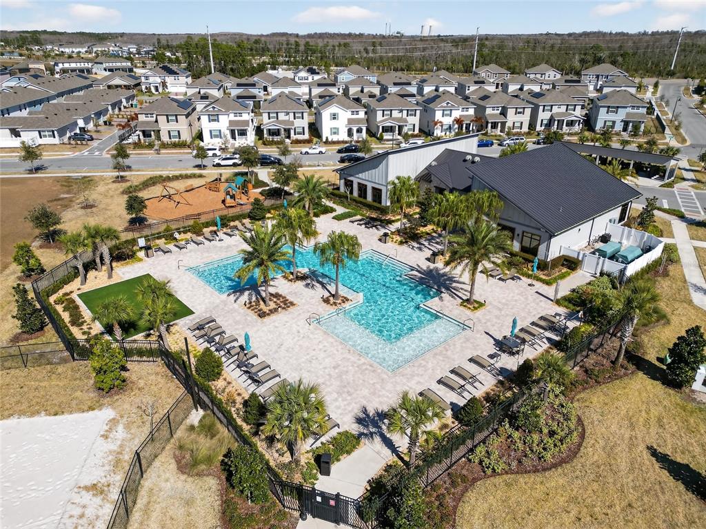 11128 Lore Way Orlando, FL 32832 - Photo 76 of 79 an aerial view of residential houses with outdoor space