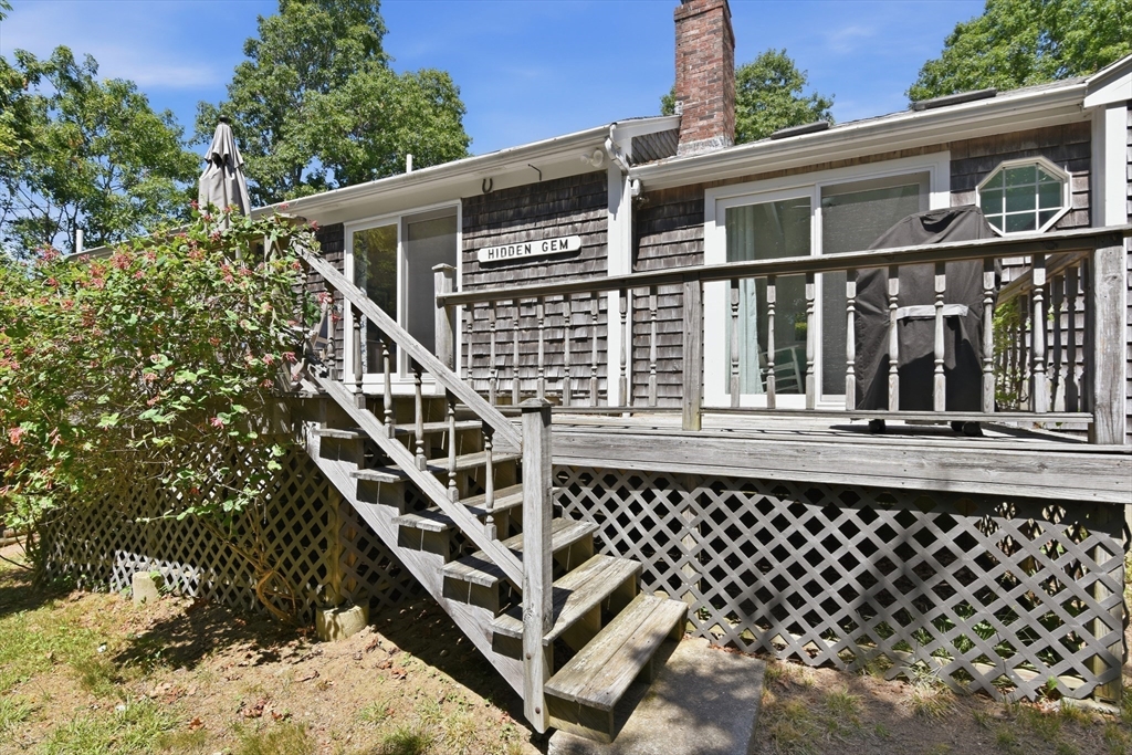 8 Emerald Way Sandwich, MA 02644 - Photo 29 of 36 a view of a house with wooden deck