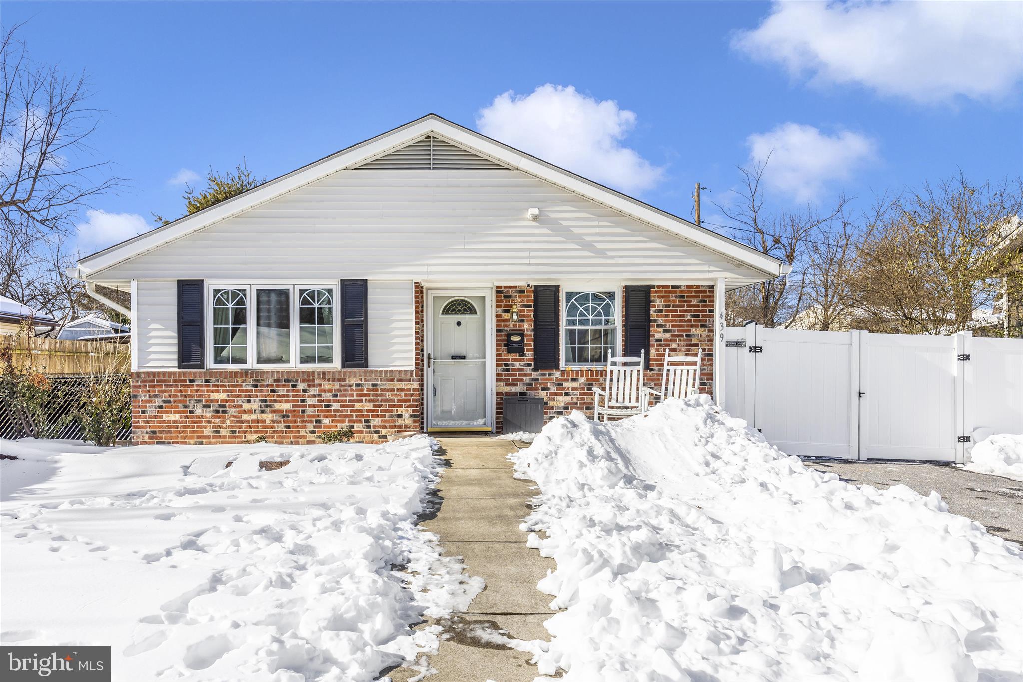 439 Center Street Frederick, MD 21701 - Photo 48 of 49 a front view of a house with a yard