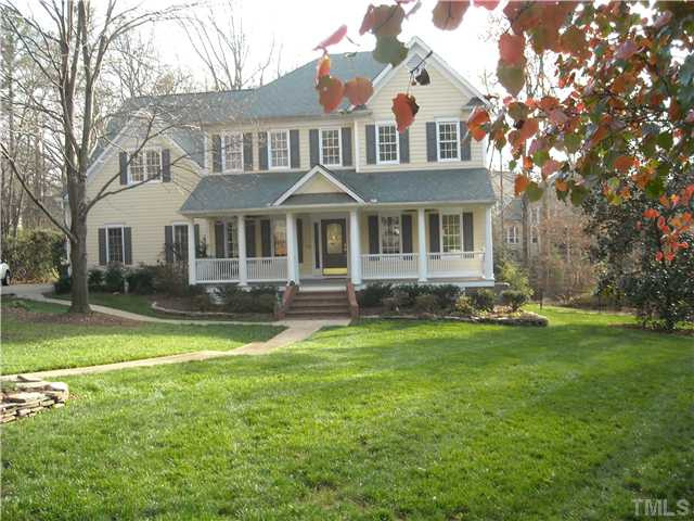 4500 Laurel Hills Road Raleigh, NC 27612 - Photo 18 of 18 FRONT VIEW FROM CUL-DE-SAC!