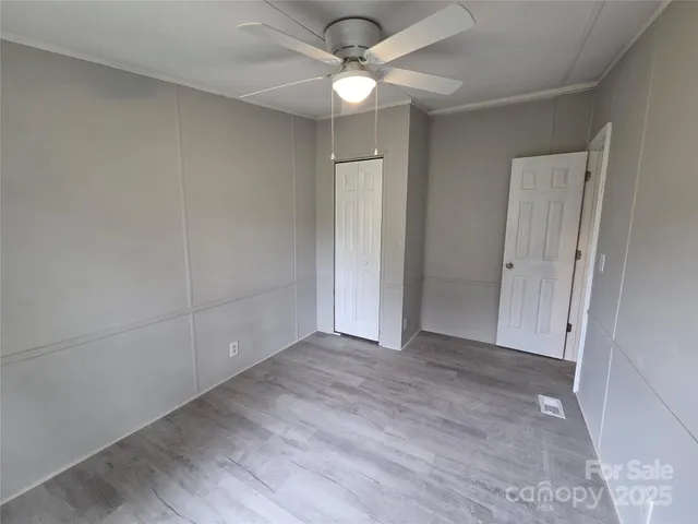 wooden floor in an empty room