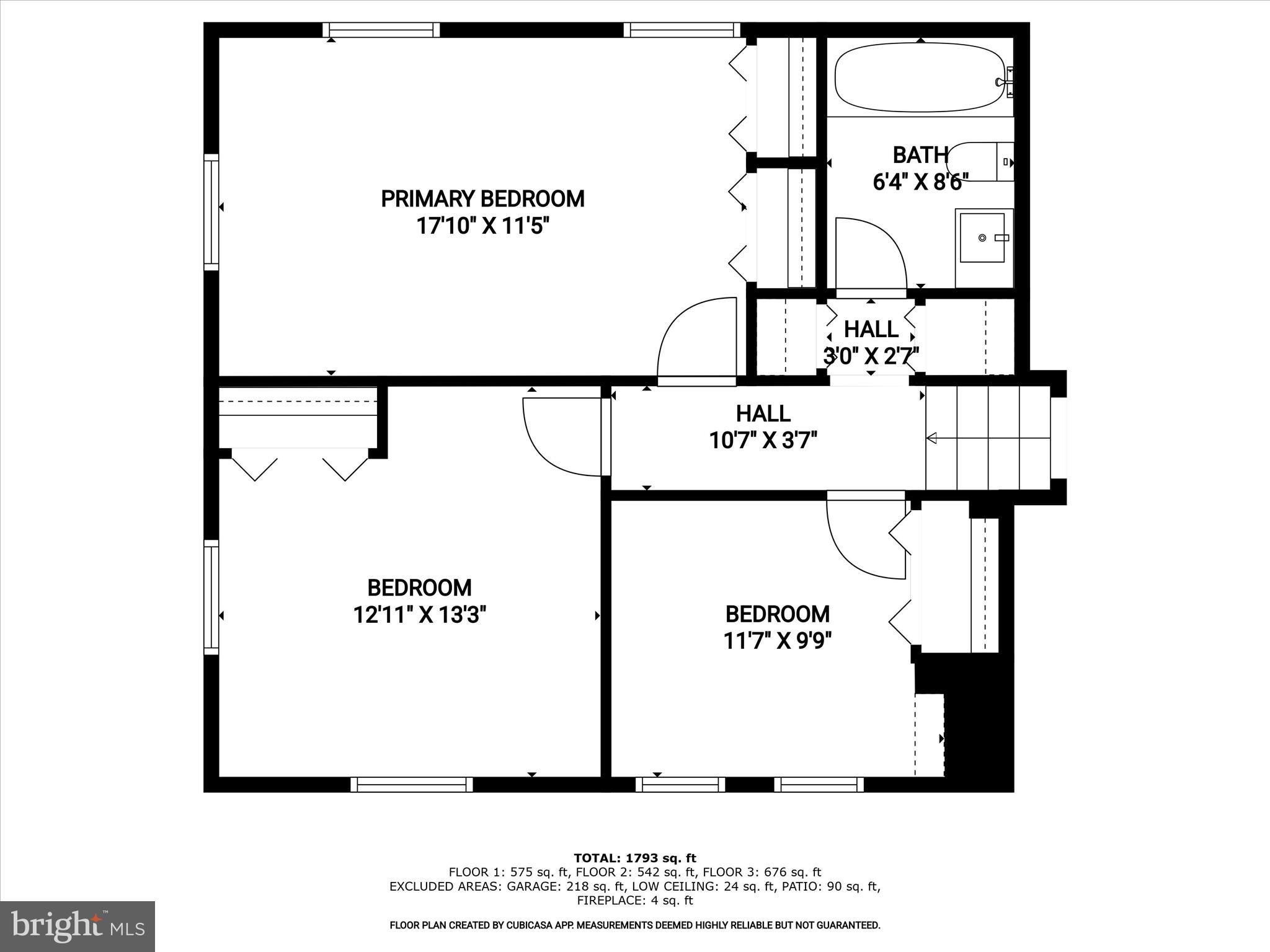23 Dunwich Road Lutherville-Timonium, MD 21093 - Photo 35 of 40 Upper Level Floorplan