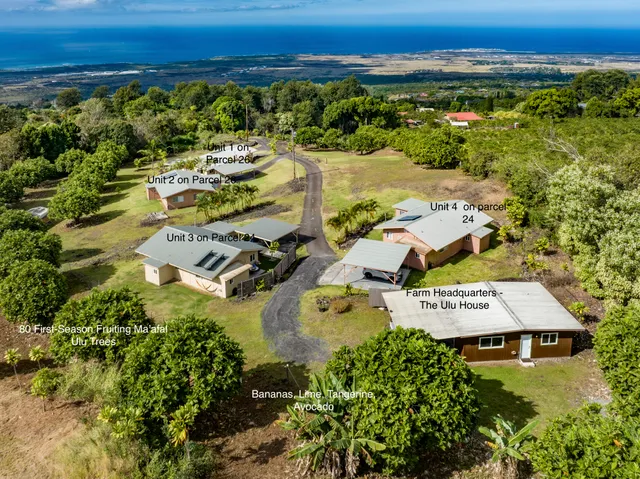 a view of a lake with a house