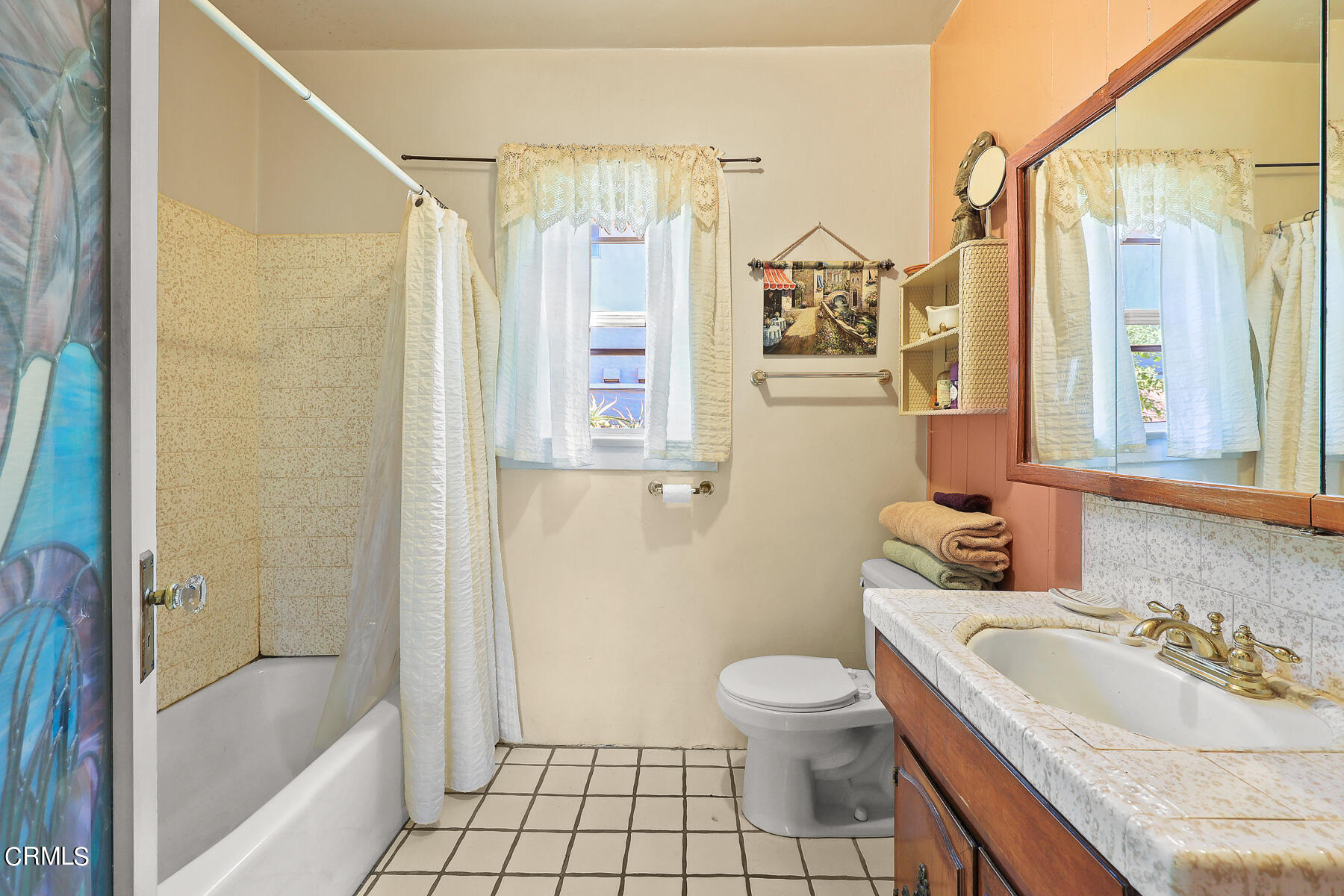 2536 Devonshire Lane Altadena, CA 91001 - Photo 18 of 32 a bathroom with a sink a toilet and shower
