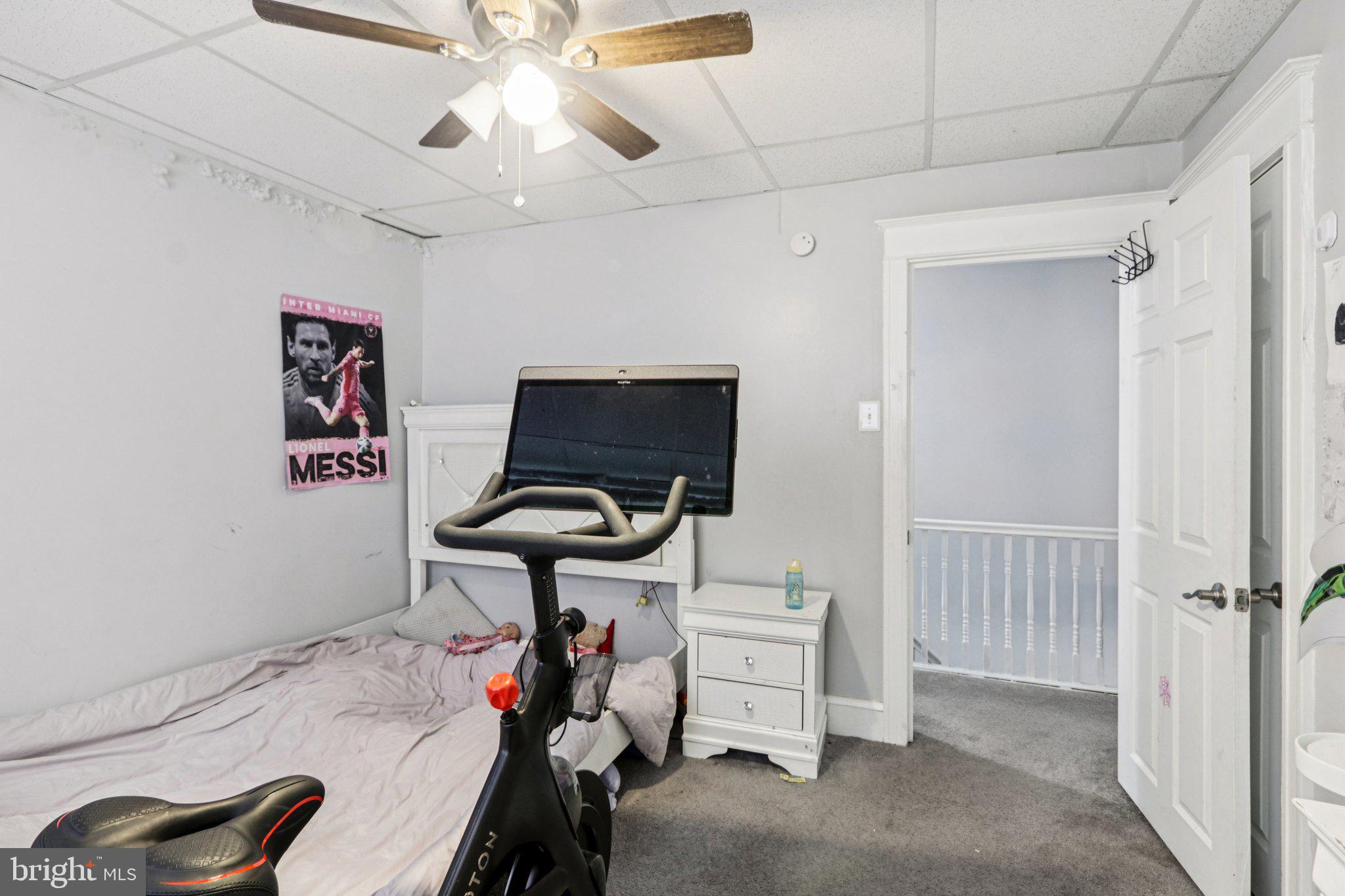 133 High Street Sharon Hill, PA 19079 - Photo 25 of 45 a view of a hallway with workspace