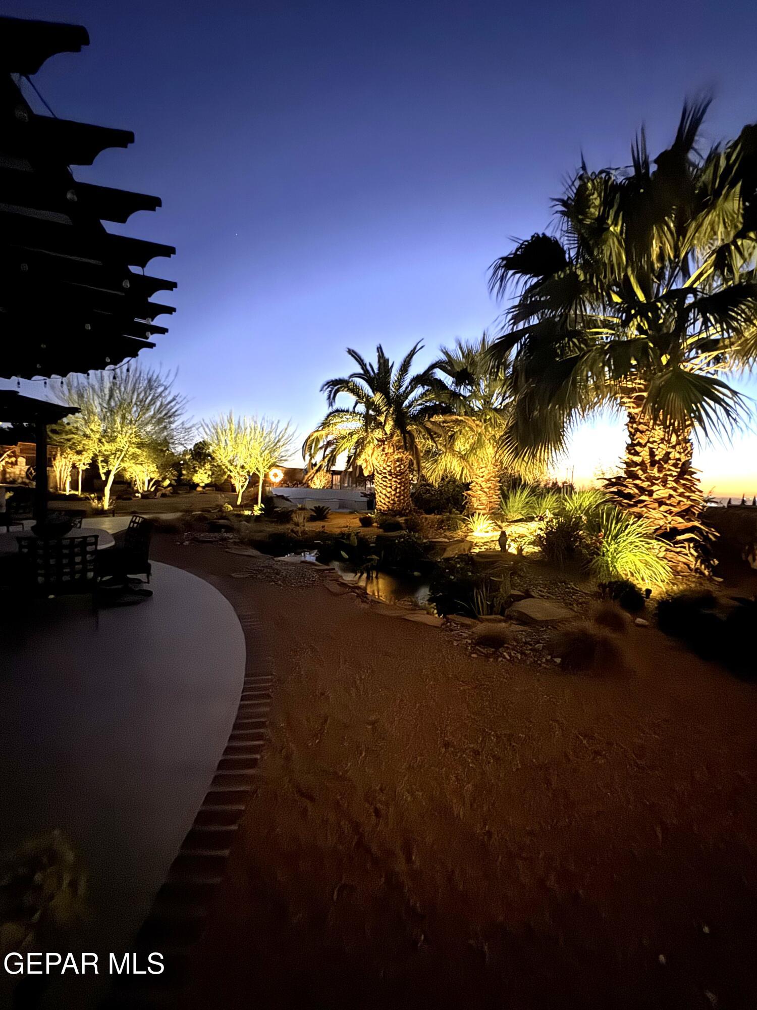6320 Franklin Desert El Paso, TX 79912 - Photo 74 of 94 6320 Franklin desert night lights back 2