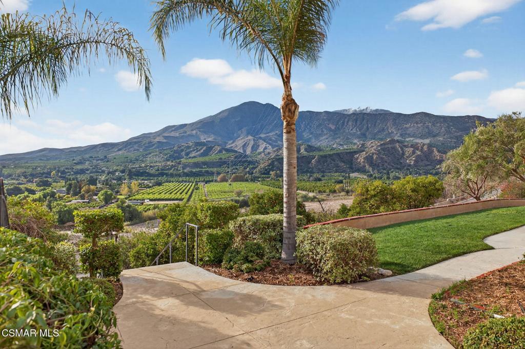 1560 Goodenough Road Fillmore, CA 93015 - Photo 60 of 76 a view of a backyard with a garden