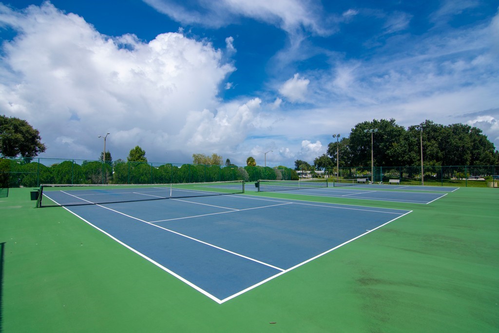 908 Oleander Circle Sebastian, FL 32976 - Photo 32 of 36 a view of a tennis court