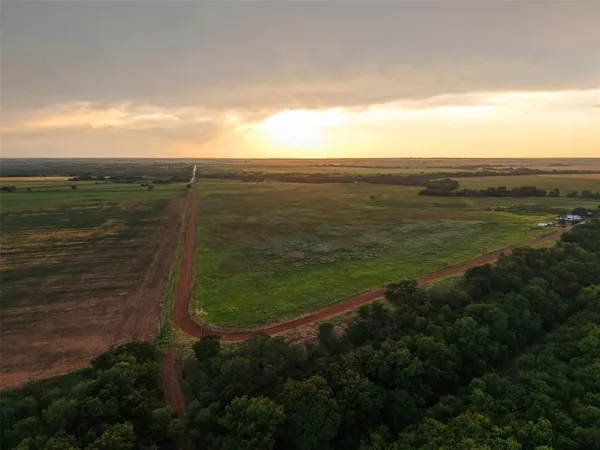 a view of an ocean from a yard