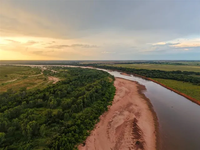 a view of a lake with outdoor space