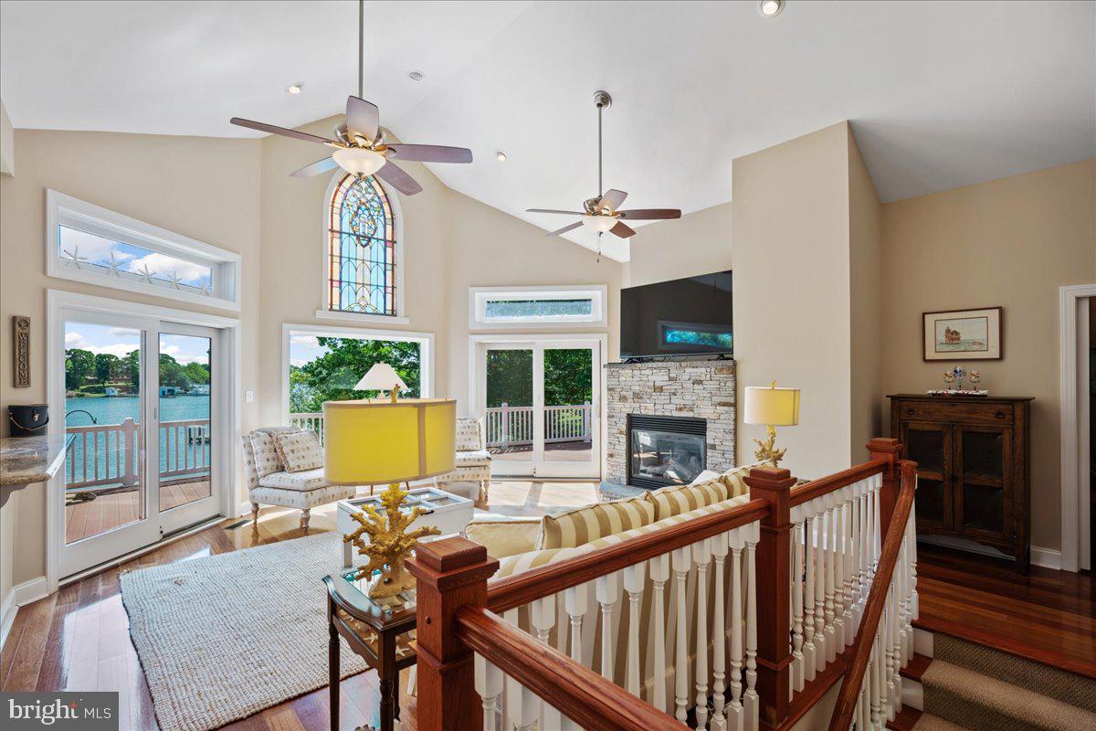 45216 Clarkes Landing Road Hollywood, MD 20636 - Photo 42 of 81 a view of a dining room with furniture window and wooden floor