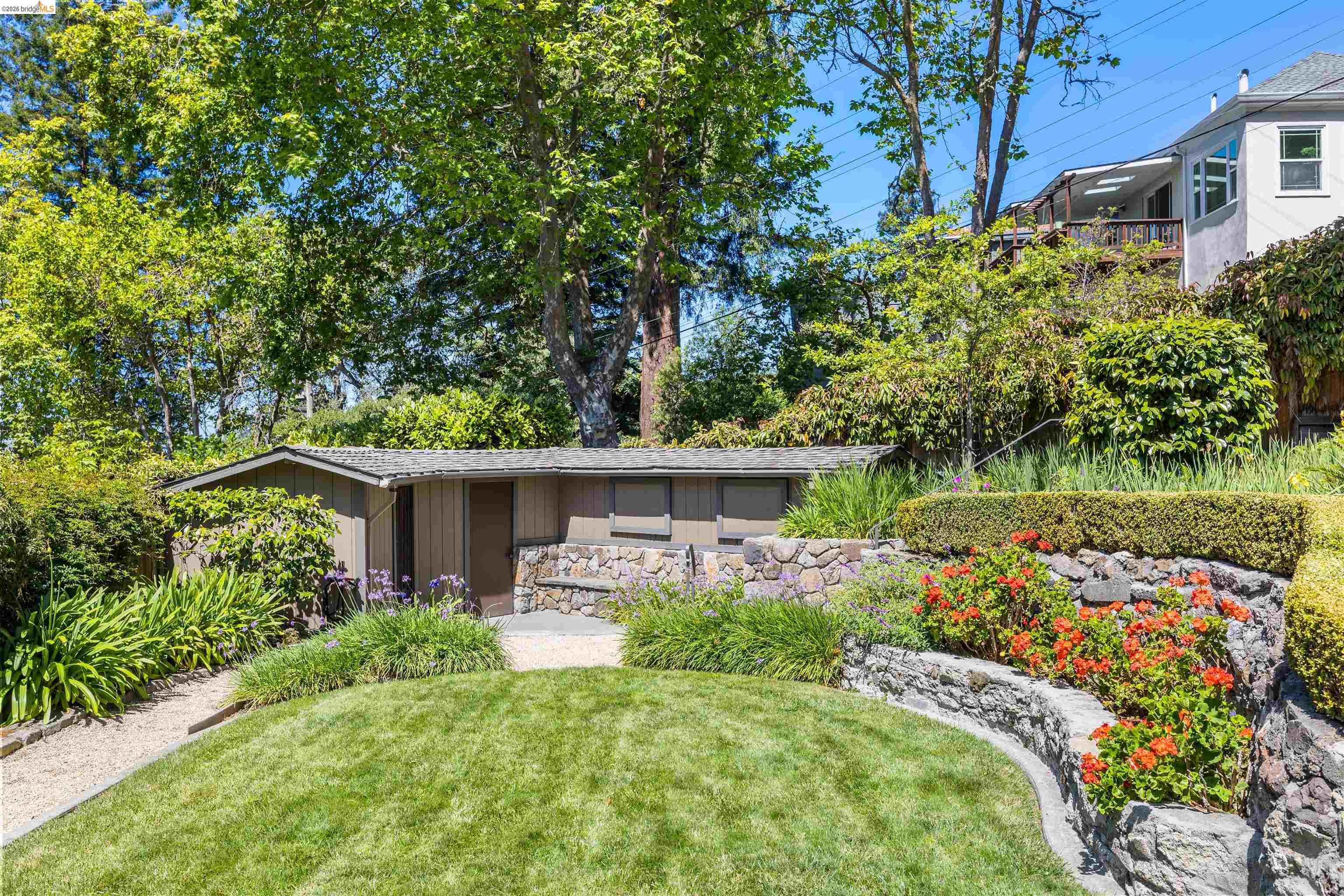 900 Euclid Avenue Berkeley, CA 94708 - Photo 46 of 54 front view of a house with a garden