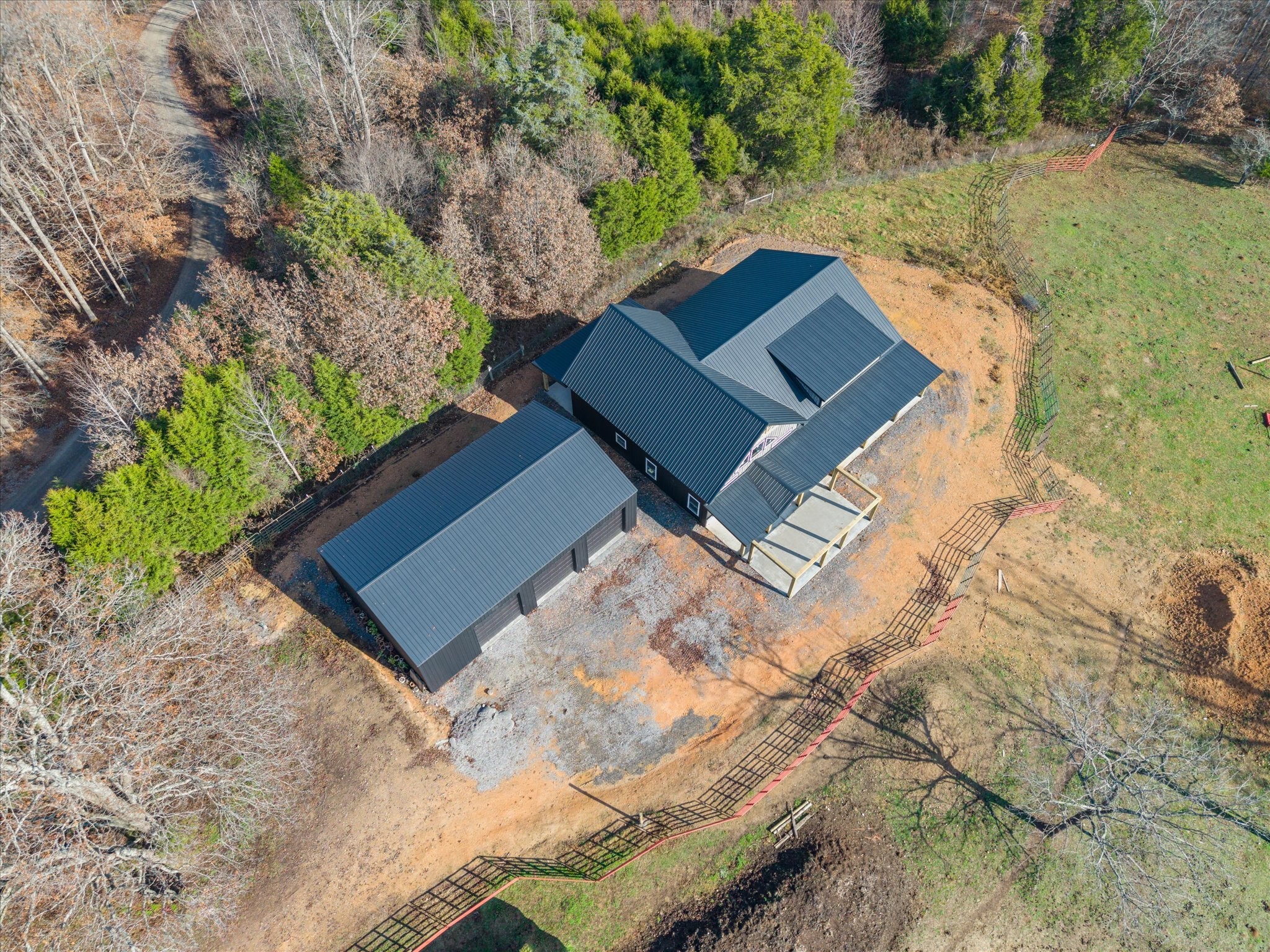 5055 Pilgrims Pass Primm Springs, TN 38476 - Photo 11 of 23 an aerial view of a house with a yard