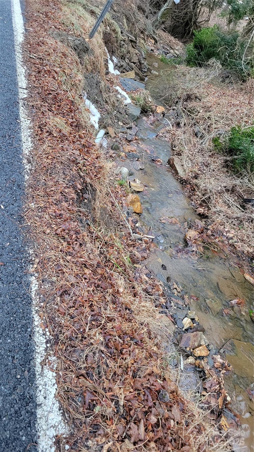0 Ivy Ridge Road Green Mountain, NC 28740 - Photo 22 of 44 a view of a dry yard with trees all around