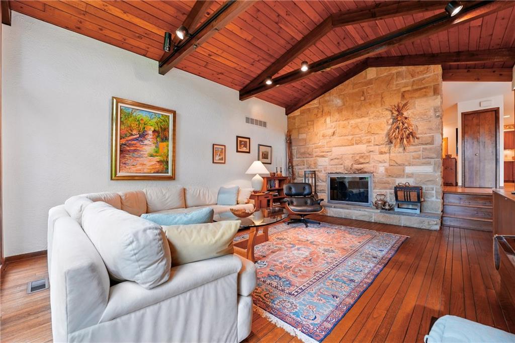 314 Winters Road Butler, PA 16002 - Photo 25 of 50 a living room with furniture and a fireplace