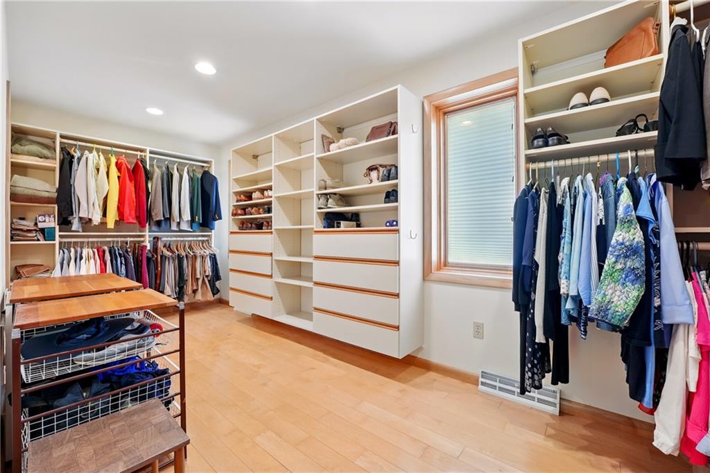 314 Winters Road Butler, PA 16002 - Photo 31 of 50 a view of walk in closet with clothes and shoes