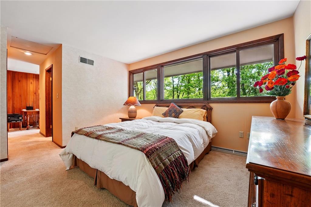 314 Winters Road Butler, PA 16002 - Photo 38 of 50 a bedroom with a bed and a large window