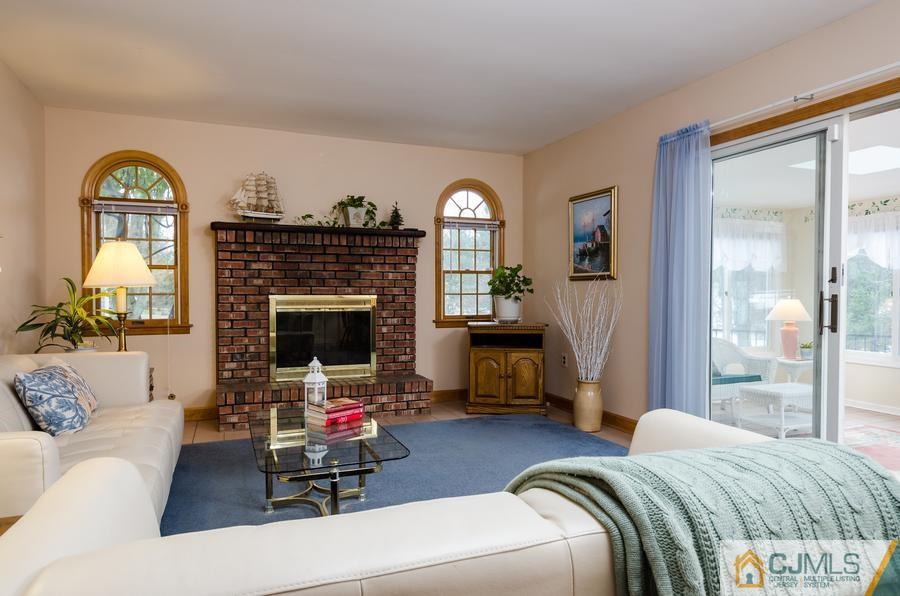 14 Fairfield Road Princeton, NJ 08540 - Photo 12 of 24 a living room with furniture and a fireplace
