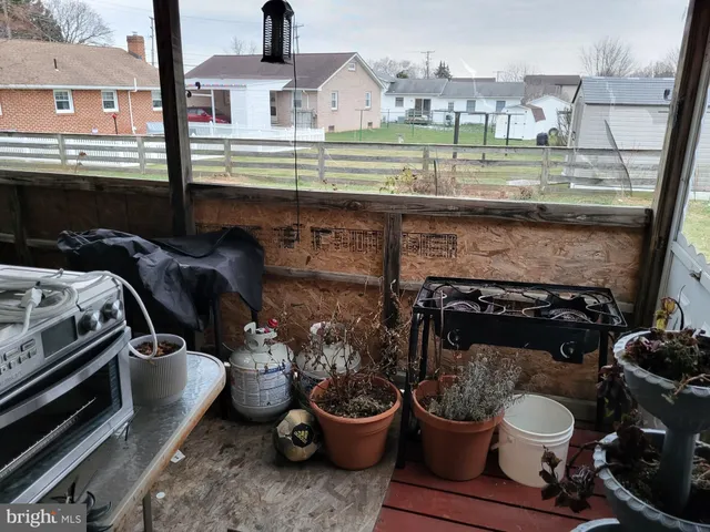 a view of storage and utility room