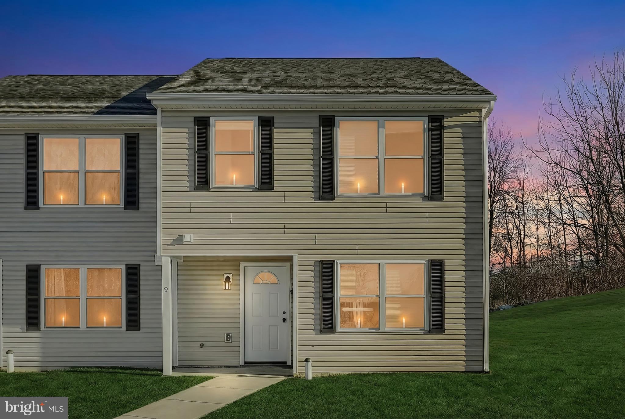 1885 Stoverstown Road, Unit 9 Spring Grove, PA 17362 - Photo 1 of 29 Charming home illuminated at twilight.