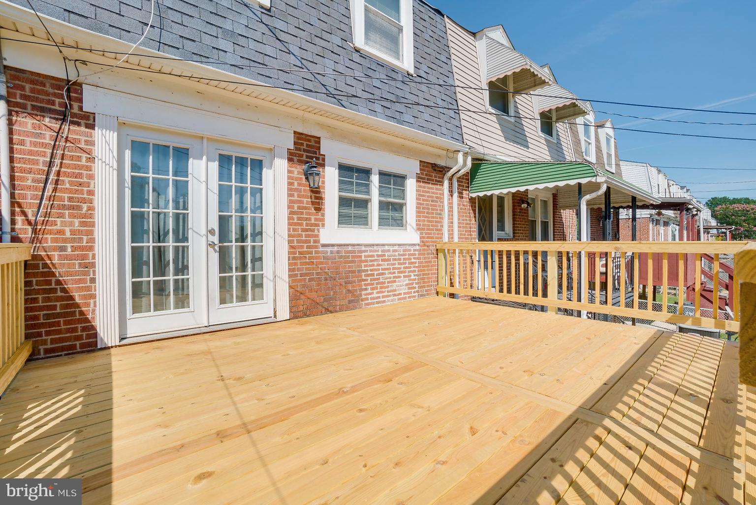 8023 Stratman Road Baltimore, MD 21222 - Photo 31 of 37 New wood 16x12 deck