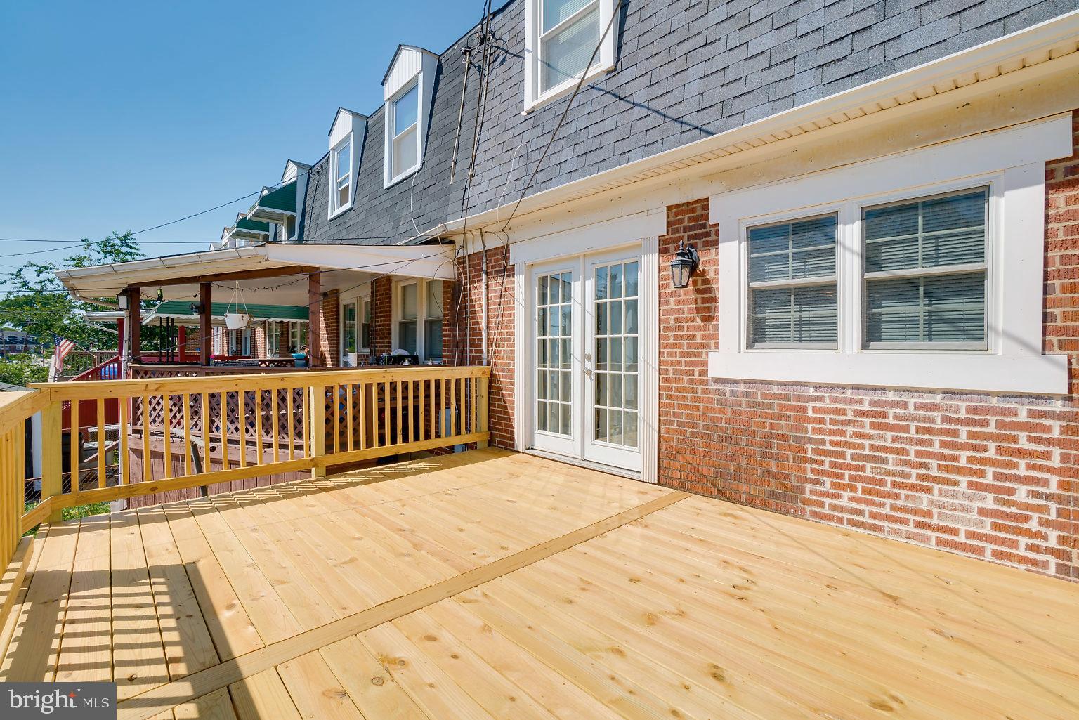8023 Stratman Road Baltimore, MD 21222 - Photo 33 of 37 Deck off of Kitchen/Dining