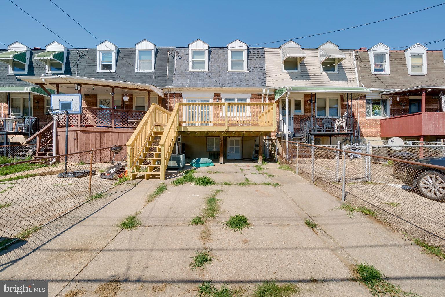 8023 Stratman Road Baltimore, MD 21222 - Photo 36 of 37 Rear of property
