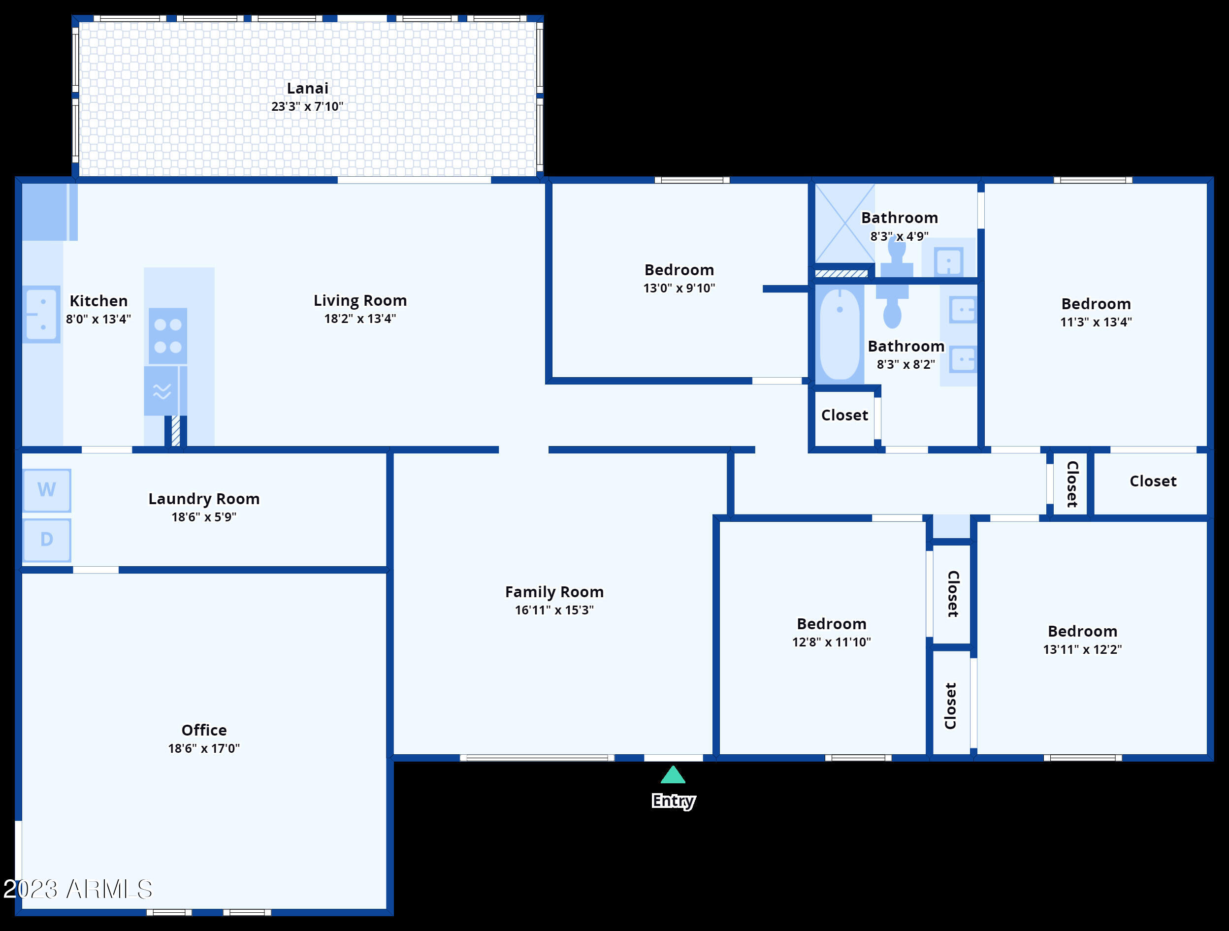 2663 West Wethersfield Road Phoenix, AZ 85029 - Photo 38 of 38 Floorplan