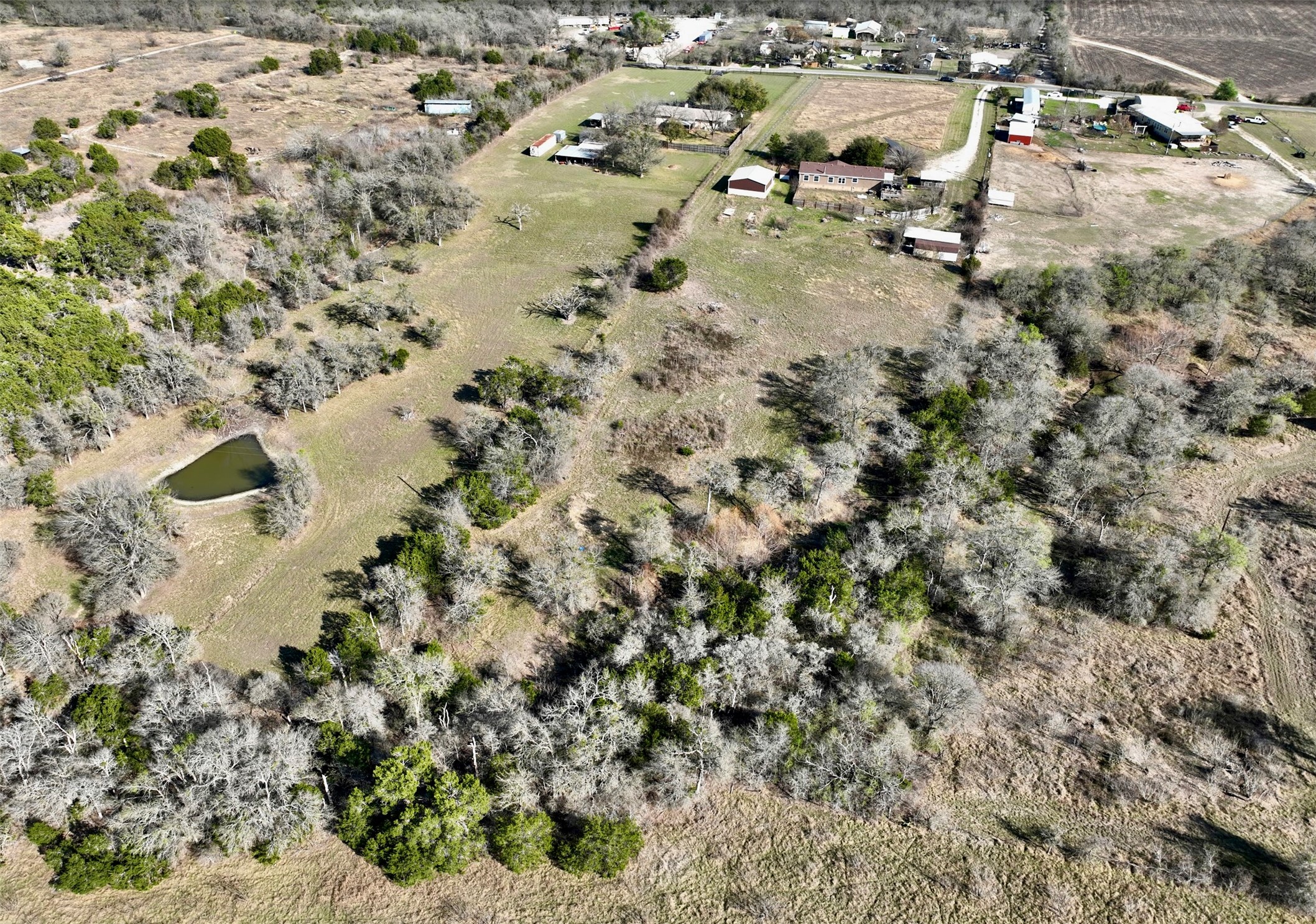 Tbd Hibbs Lane Manor, TX 78653 - Photo 11 of 14 a view of outdoor space and covered with trees