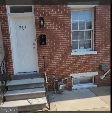 a view of door with outdoor seating