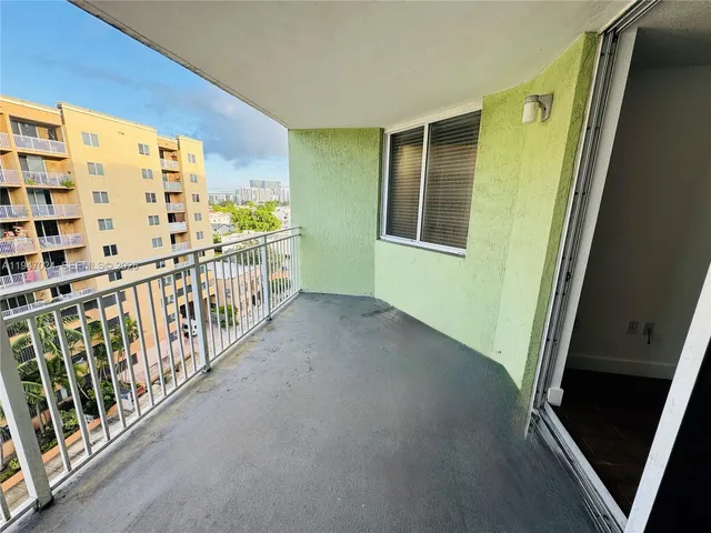 a view of hallway with stairs