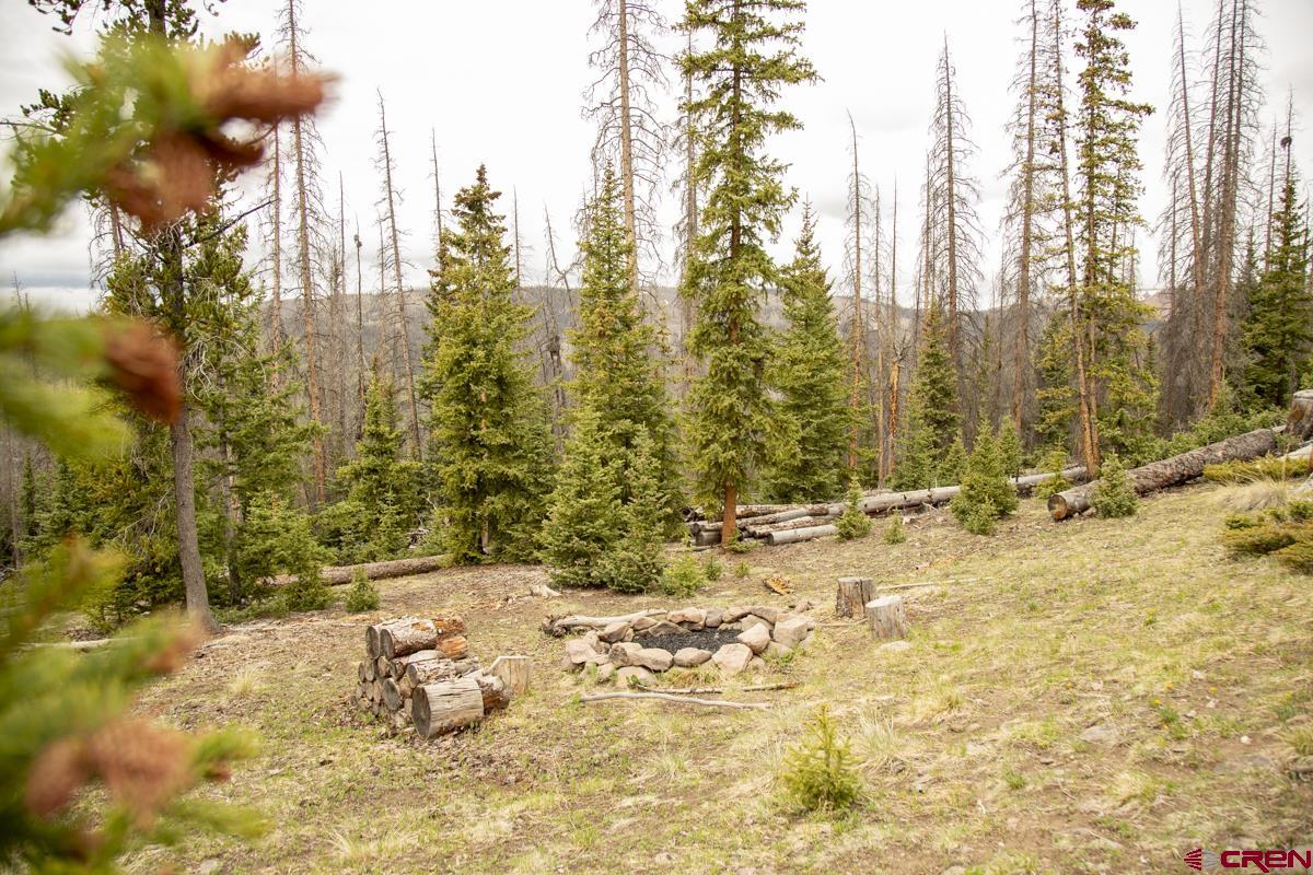 a view of a backyard of the house