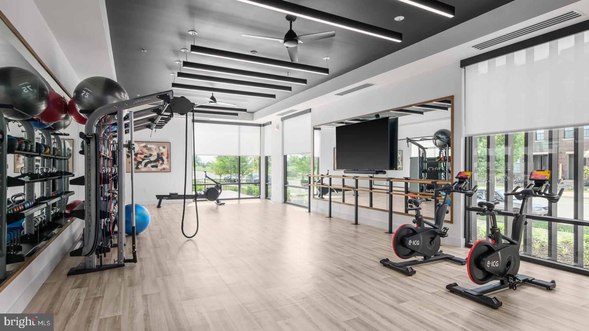 43489 Old Ryan Road Ashburn, VA 20148 - Photo 29 of 30 a view of a room with gym equipment