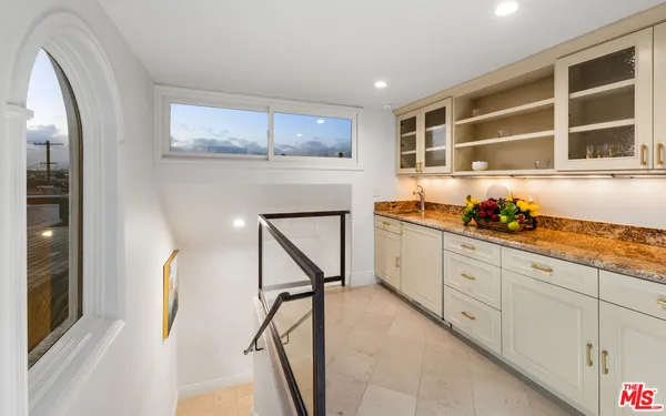 a terrace view with seating space