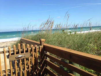 a view of a lake from a balcony