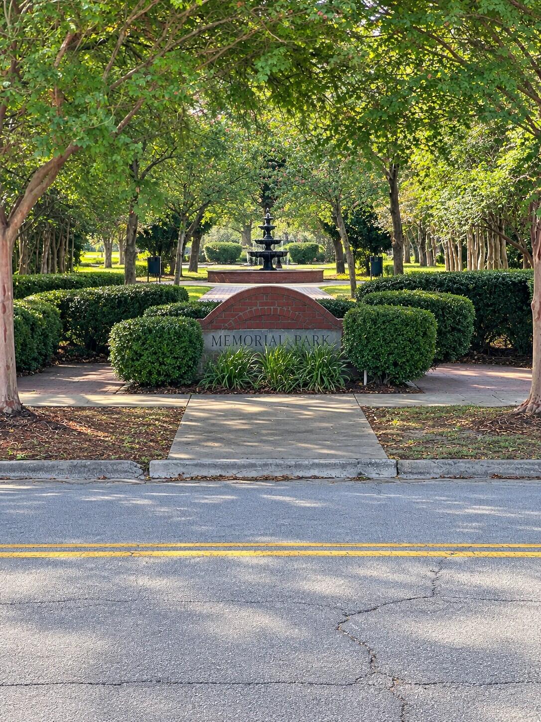 80 Calhoun Place Sumter, SC 29150 - Photo 9 of 35 Park entrance view from front of house