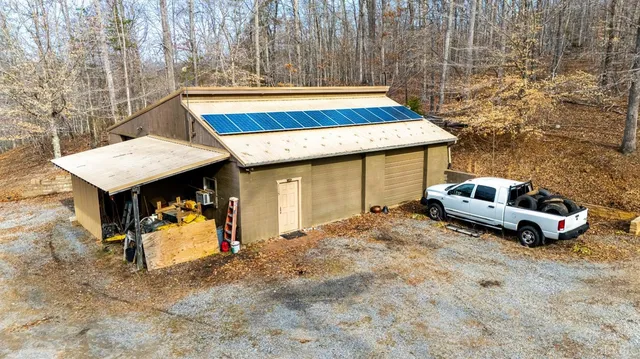 a view of electric light