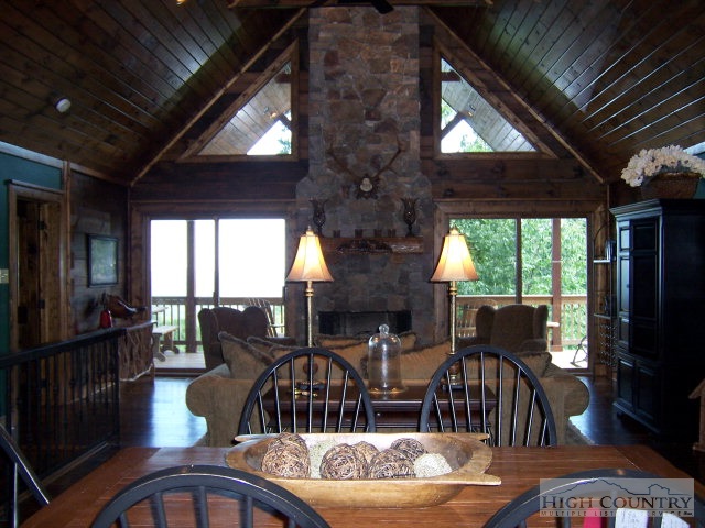 268 Old Megs Lane Boone, NC 28607 - Photo 5 of 12 a view of a dining room with furniture window and outside view
