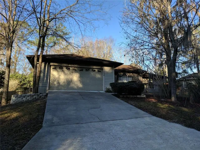 a view of a car park side of a road