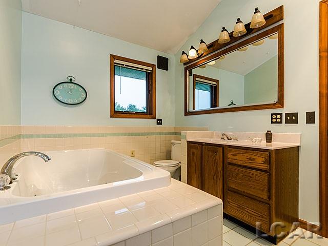 7801 Clinton Macon Road Clinton, MI 49236 - Photo 24 of 38 master bath on 1st level