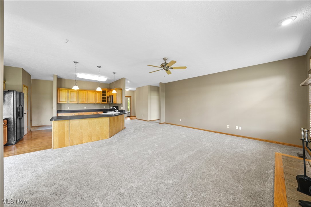 4840 Wayne Road Mantua, OH 44255 - Photo 9 of 42 Great Room open concept to kitchen and breakfast room